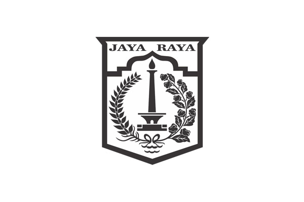 Logo Pemerintah Dki Jakarta Hitam Putih Audrey Paige