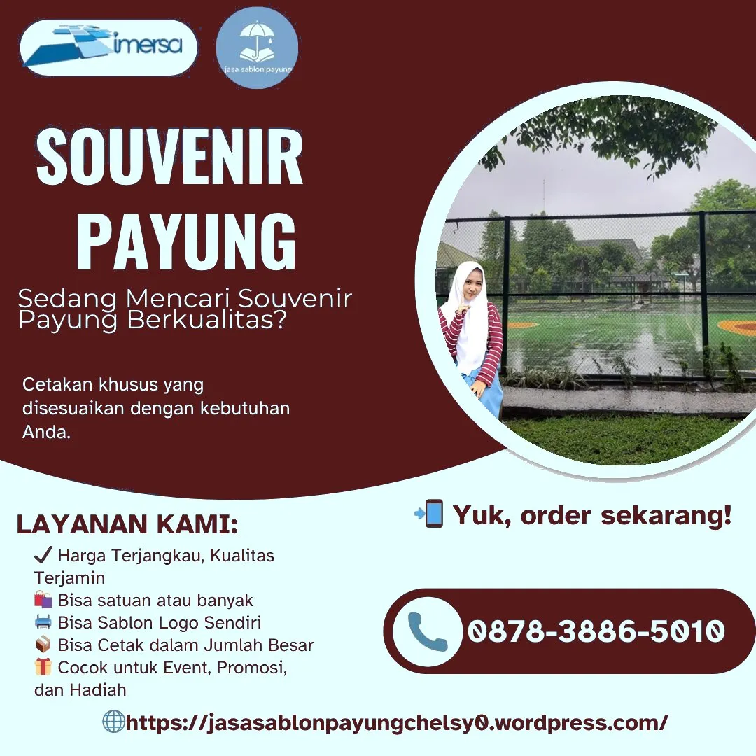 Sablon Payung Golf 0878-3886-5010 WA