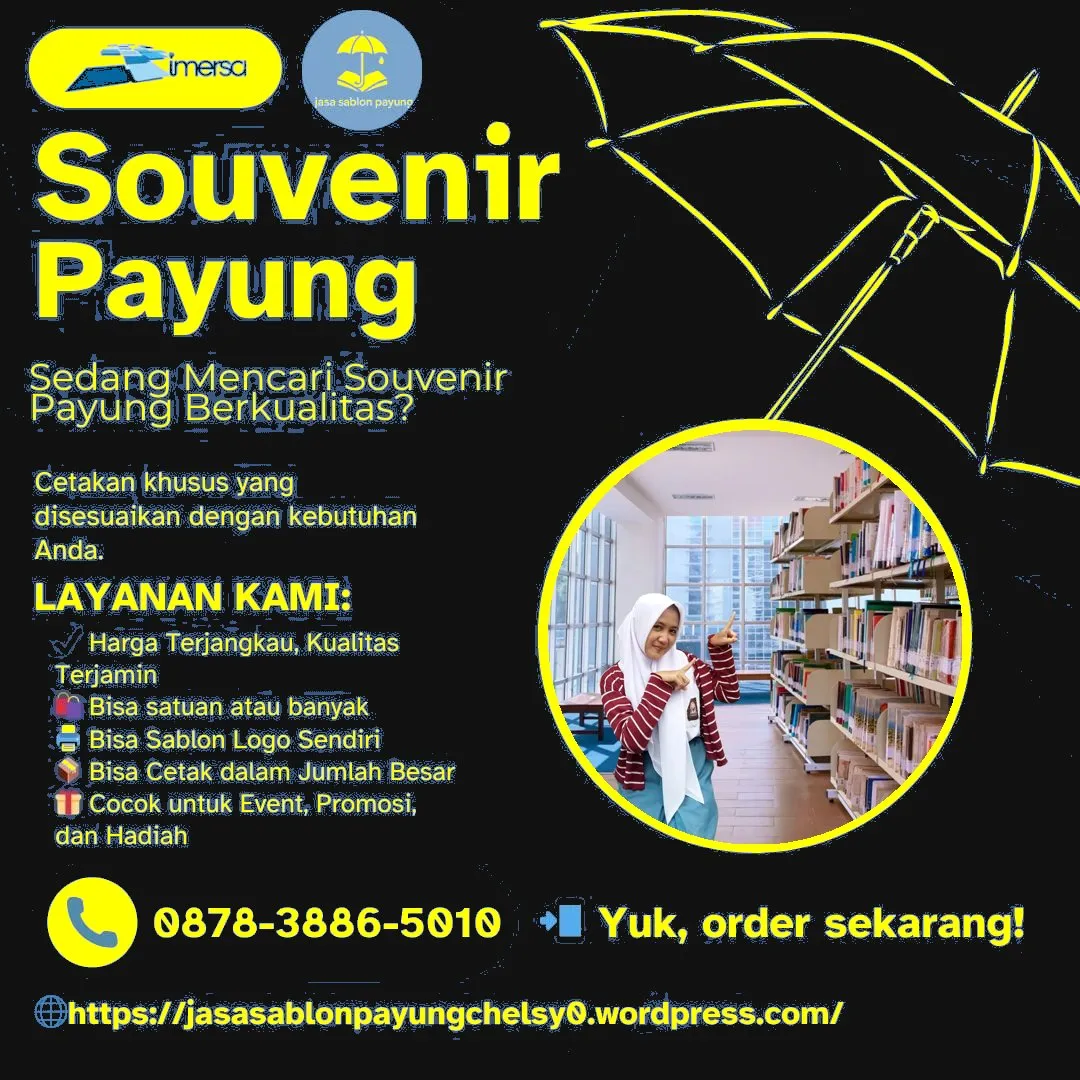 Harga Souvenir Payung Golf 0878-3886-5010 WA