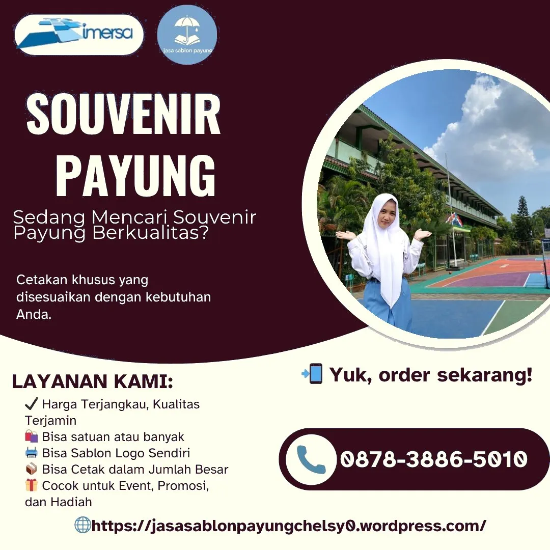 Jual Souvenir Payung Murah