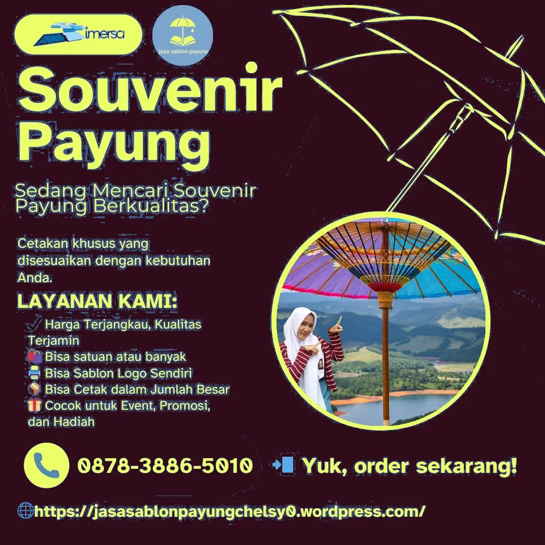 Payung Custom Jakarta 0878-3886-5010 WA
