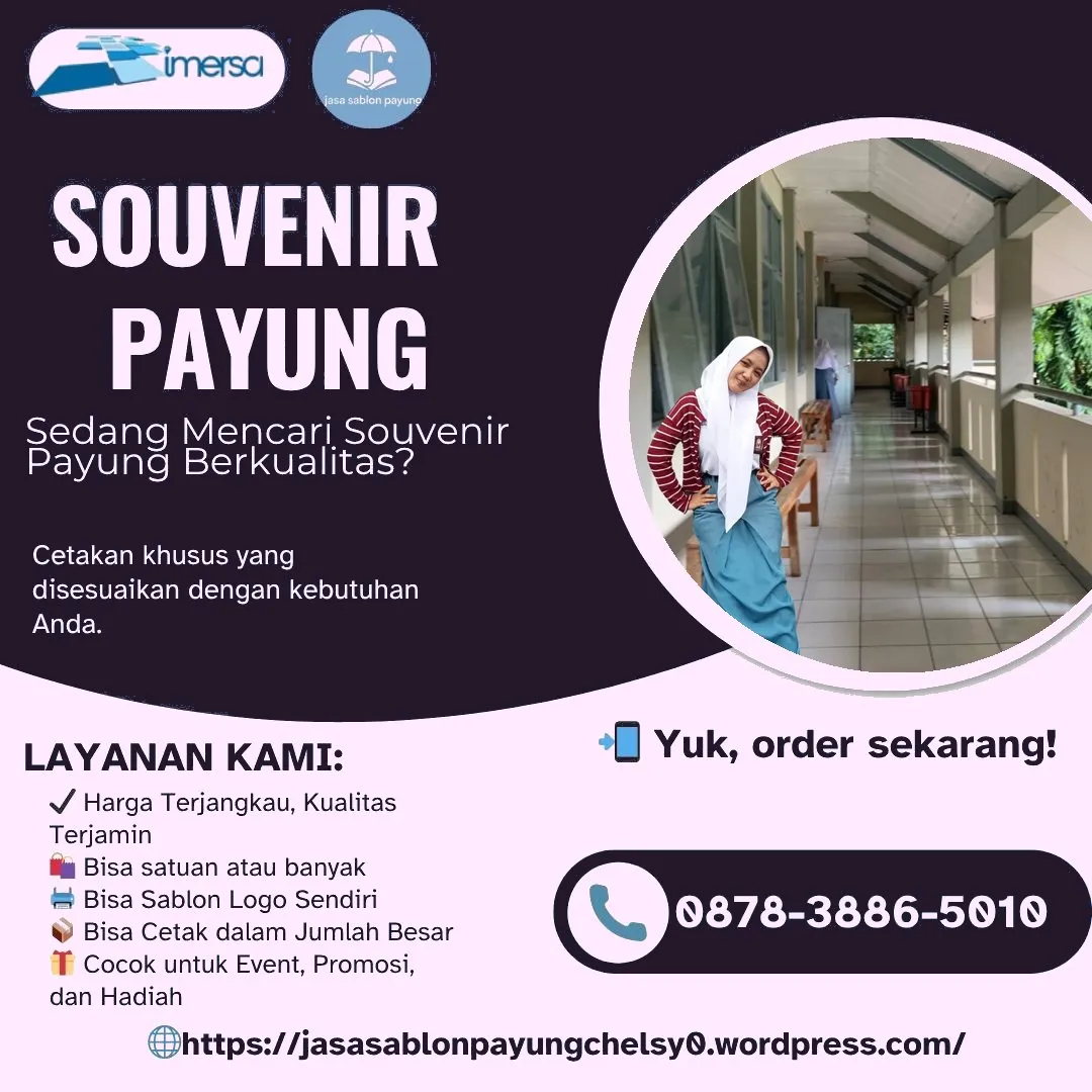 Payung Custom Satuan 0878-3886-5010 WA