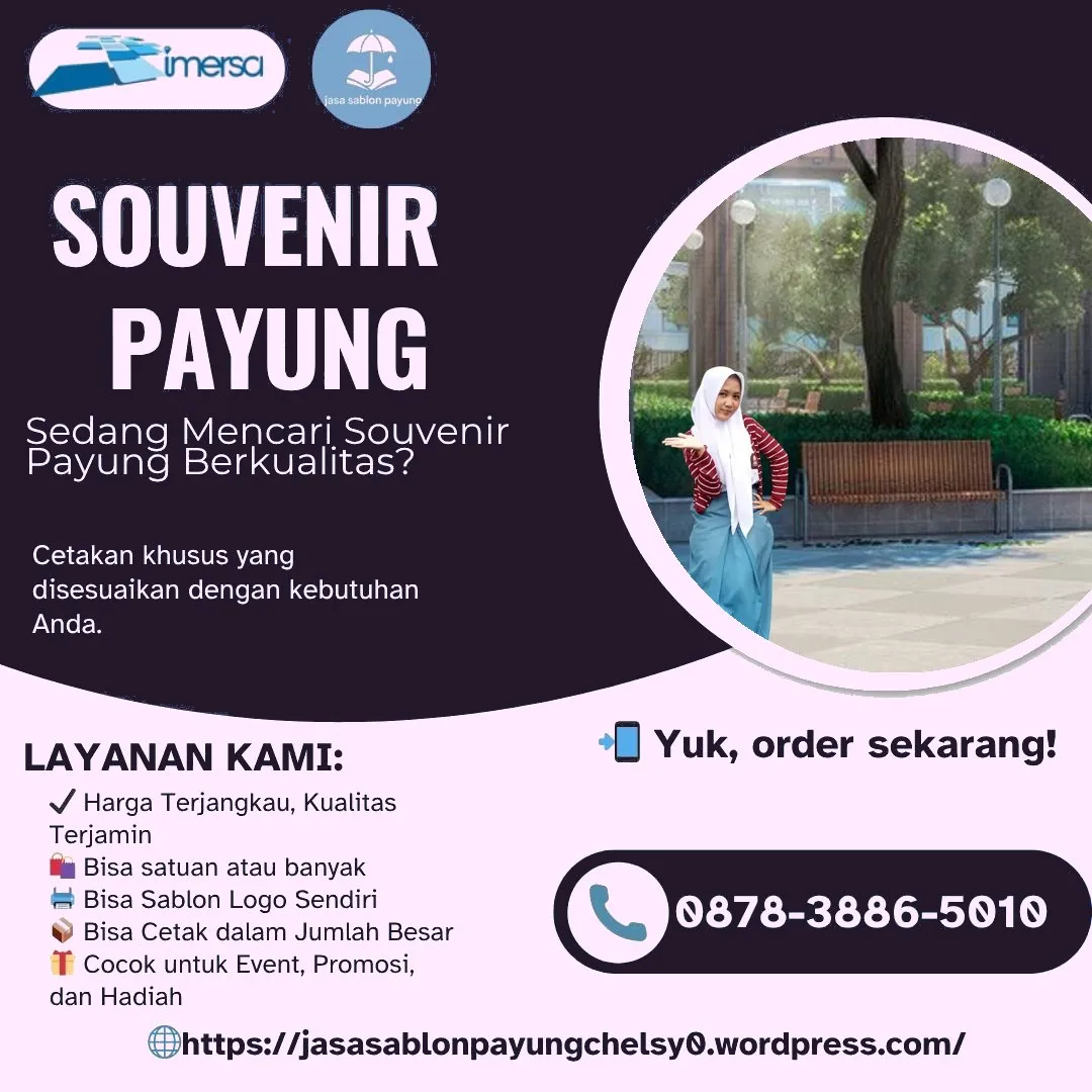 Payung Custom Made 0878-3886-5010 WA