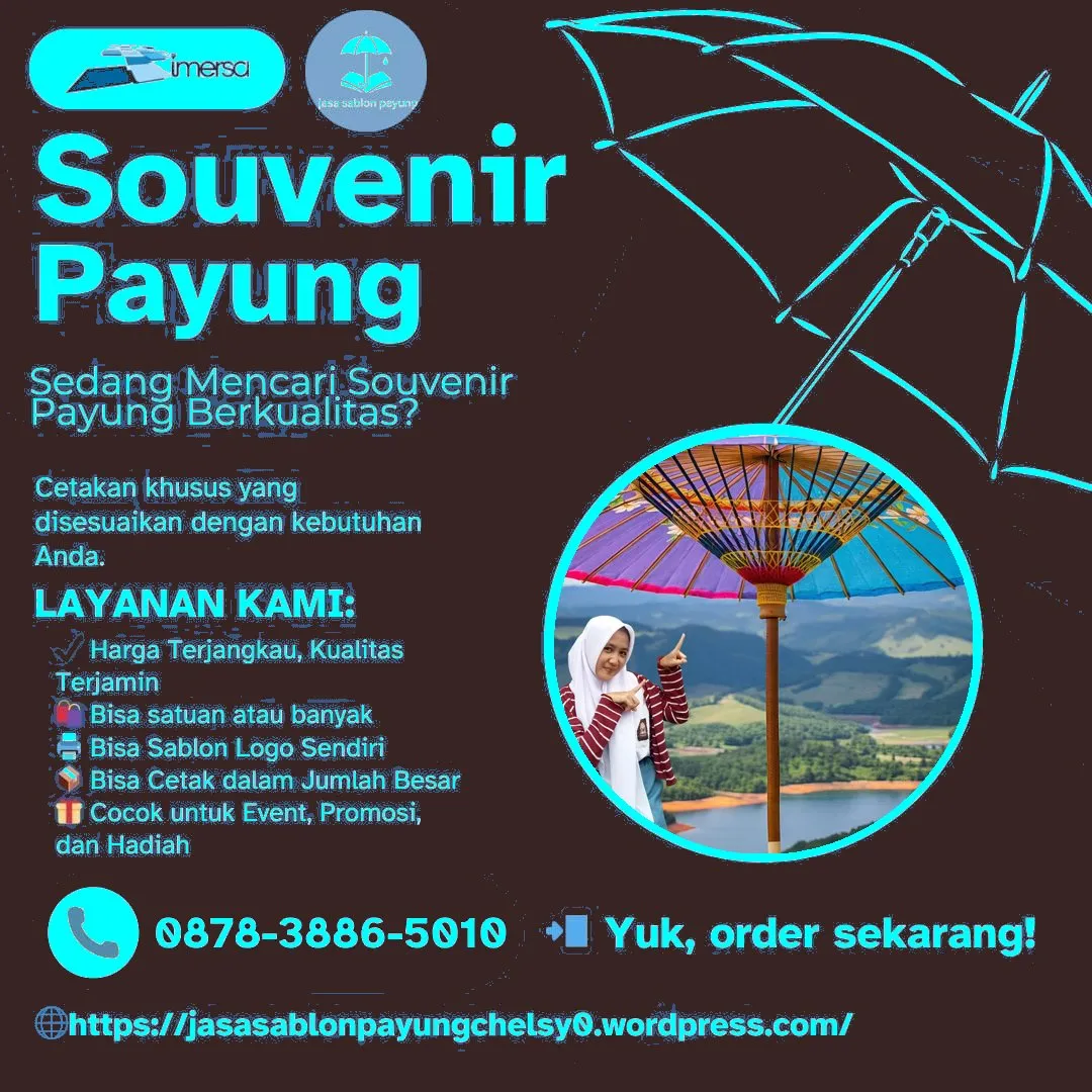 Souvenir Payung Pernikahan 0878-3886-5010 WA