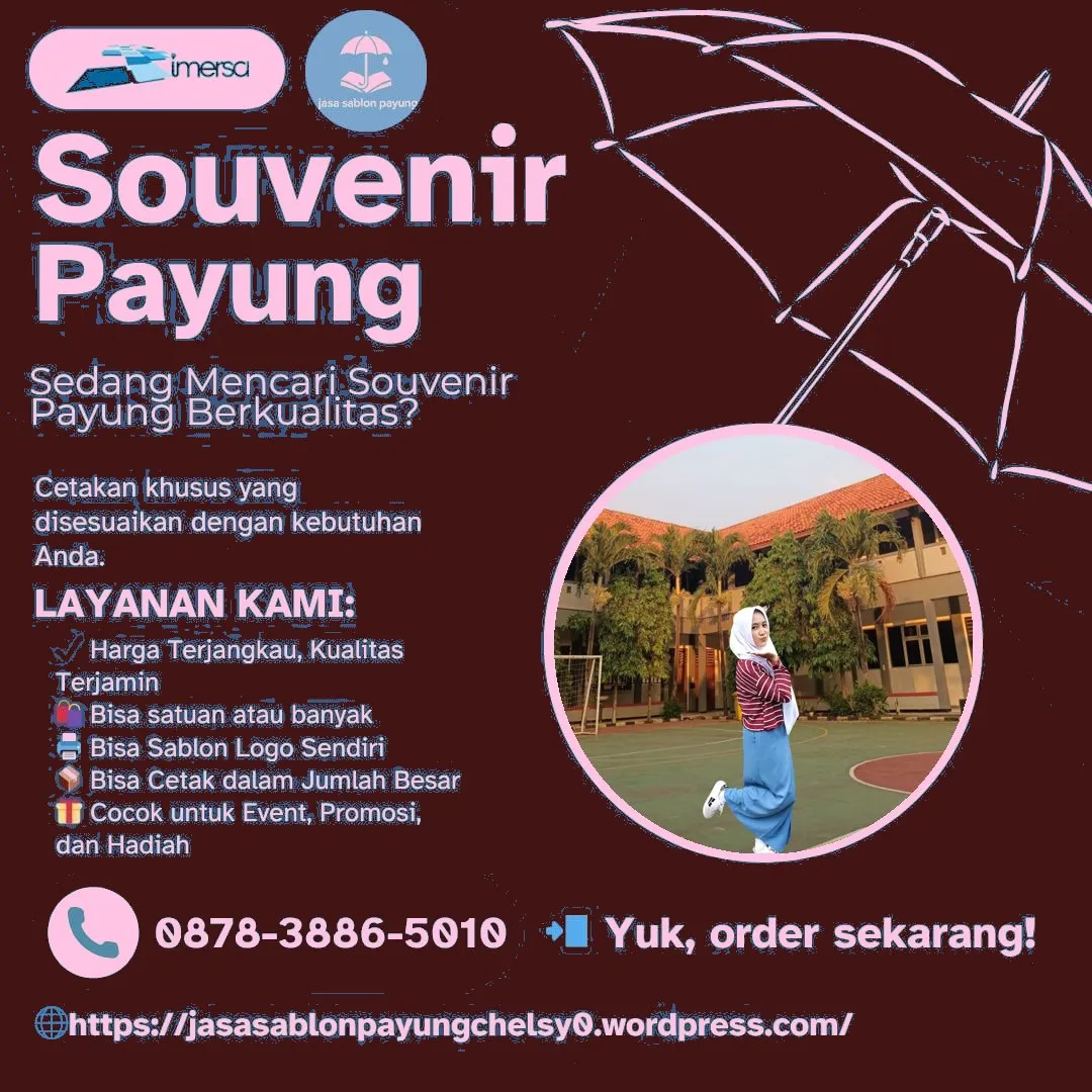 Souvenir Payung Magelang 0878-3886-5010 WA