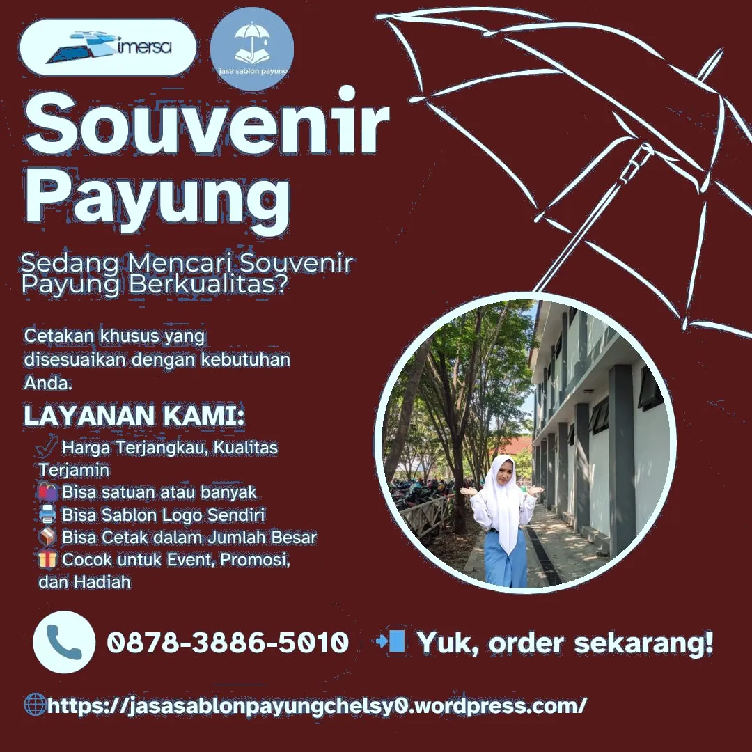 0878-3886-5010 (WA) Pesan Payung Souvenir, Harga Sablon Payung, Payung Otomatis Sablon, Sablon Souvenir Payung, Jual Macam Payung Souvenir, Souvenir Pernikahan Payung Jakarta, Harga Pembuatan Payung Souvenir, Bungkus Souvenir Payung Plastik, Payung Souvenir Palembang, Payung Besar Souvenir
