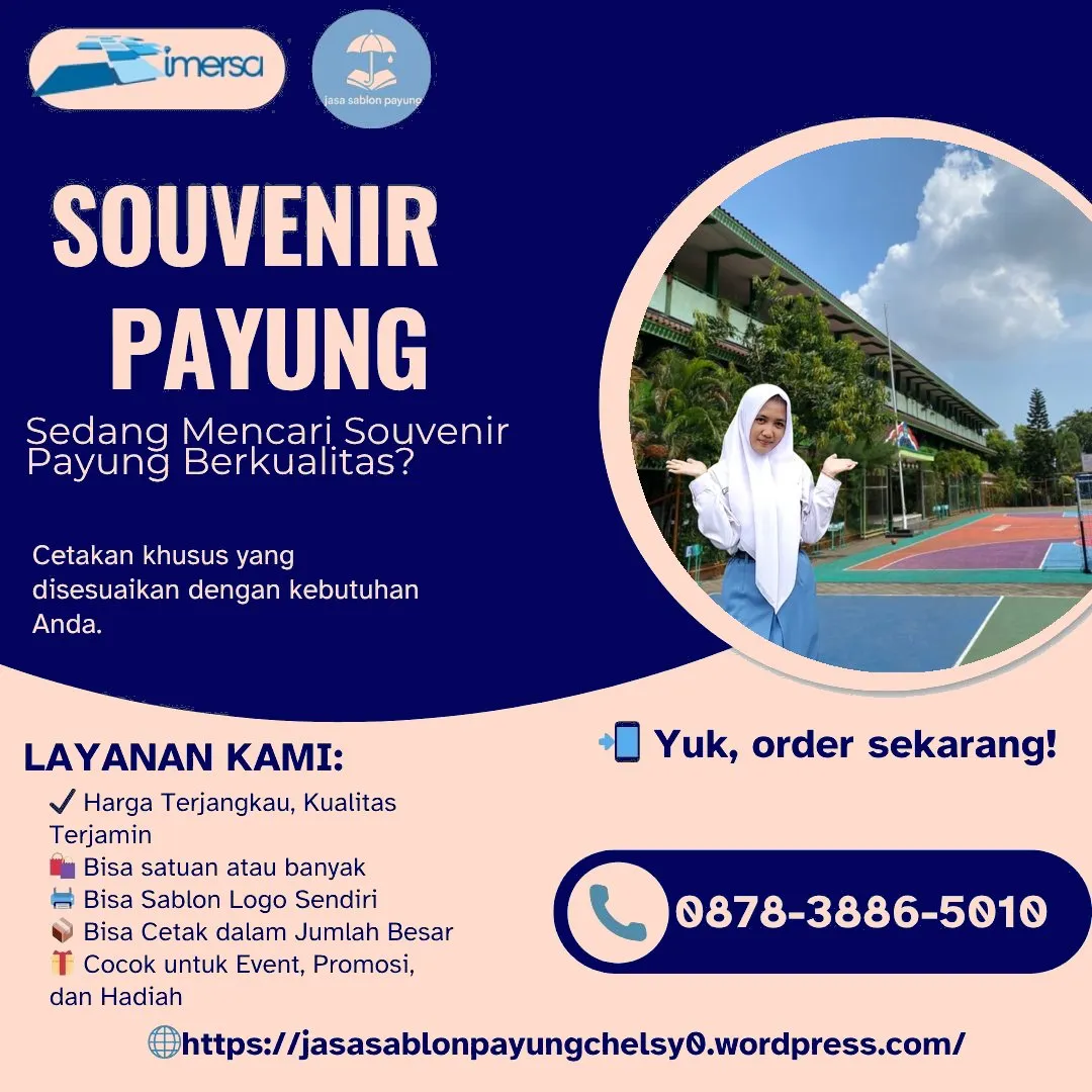 Harga Sablon Payung di Bekasi 0878-3886-5010 WA