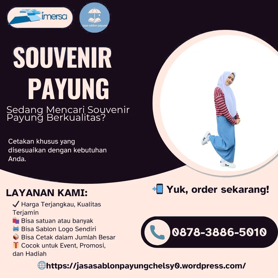0878-3886-5010 (WA) Payung Sablon, Payung Souvenir Palembang, Pusat Souvenir Payung, Custom Payung Bandung, Sablon Payung di Malang, Souvenir Payung Lipat Yogyakarta, Payung Murah Untuk Souvenir, Sablon Payung Klaten, Souvenir Payung Pekalongan, Contoh Bungkus Souvenir Payung