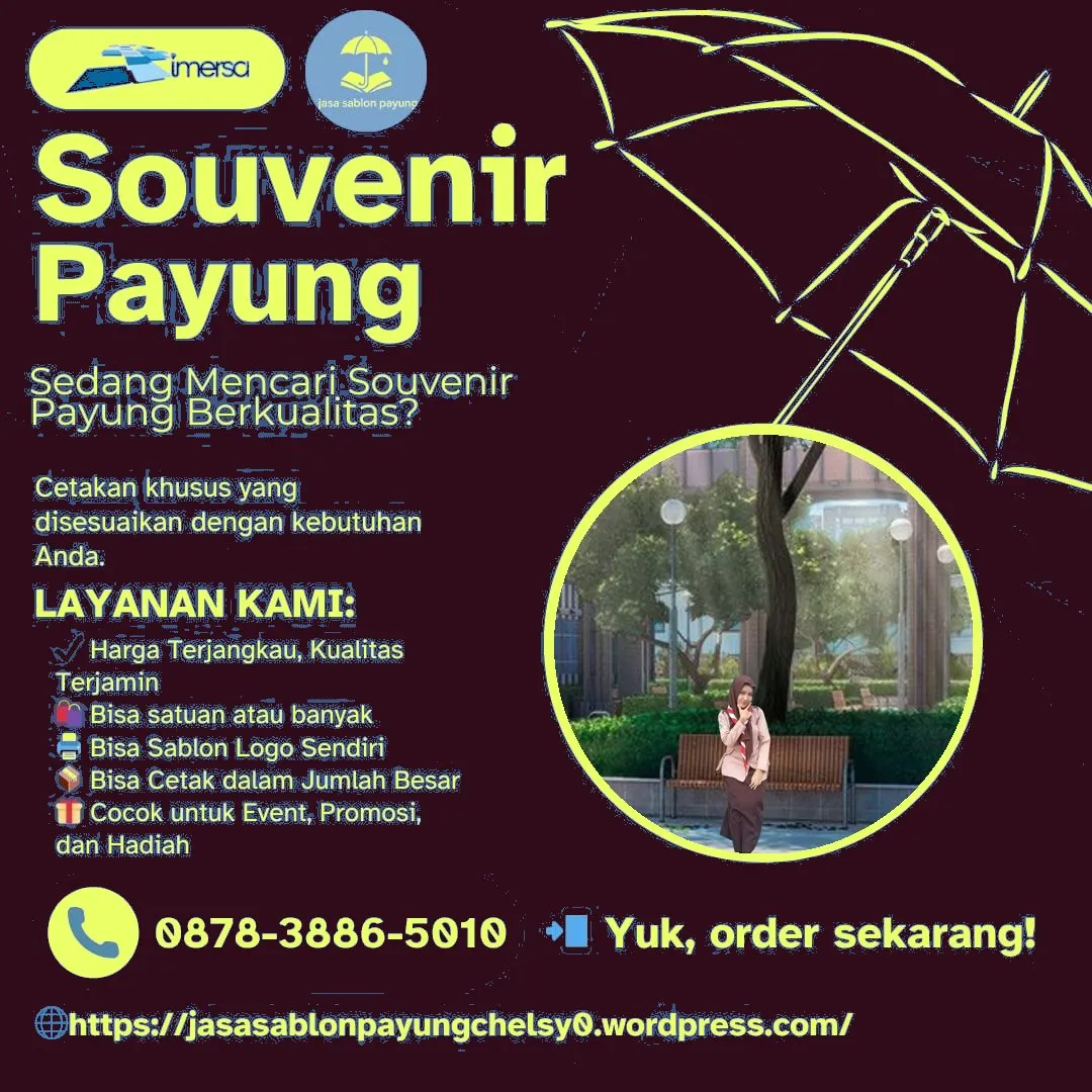 Souvenir Payung Custom 0878-3886-5010 WA