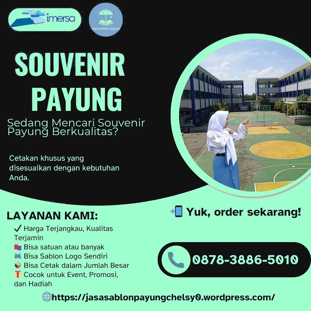Payung Custom Logo 0878-3886-5010 WA