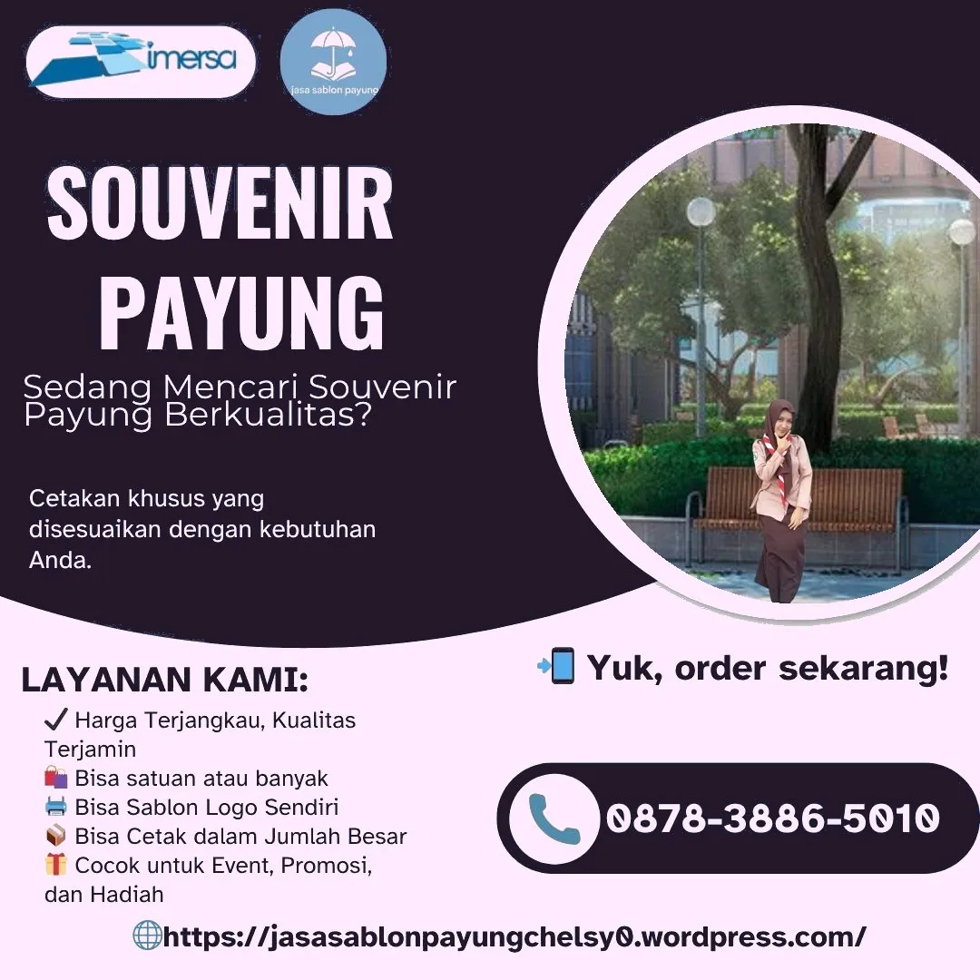 Souvenir Payung Mojokerto 0878-3886-5010 WA
