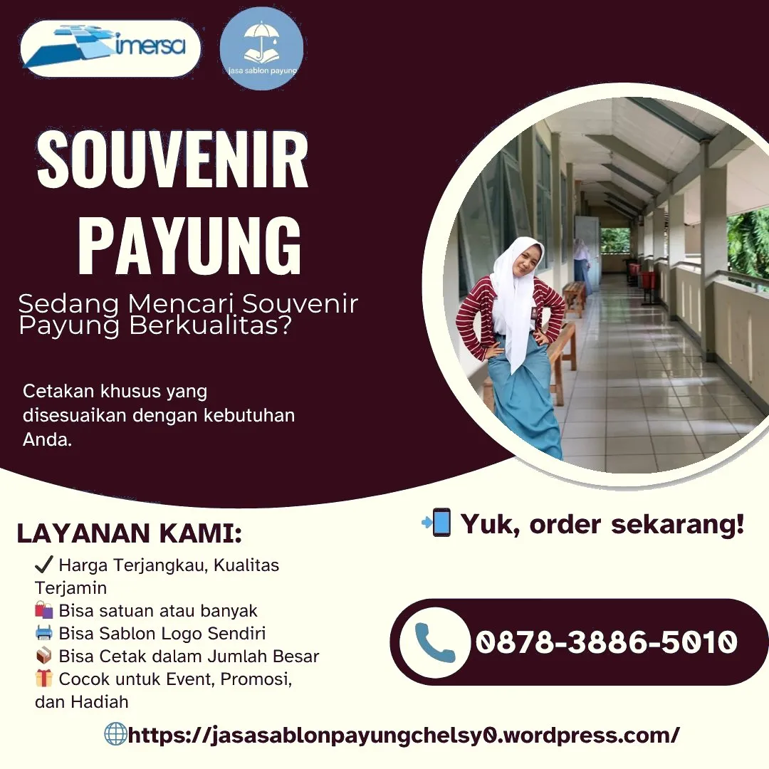 Tempat Bikin Payung Promosi 0878-3886-5010 WA