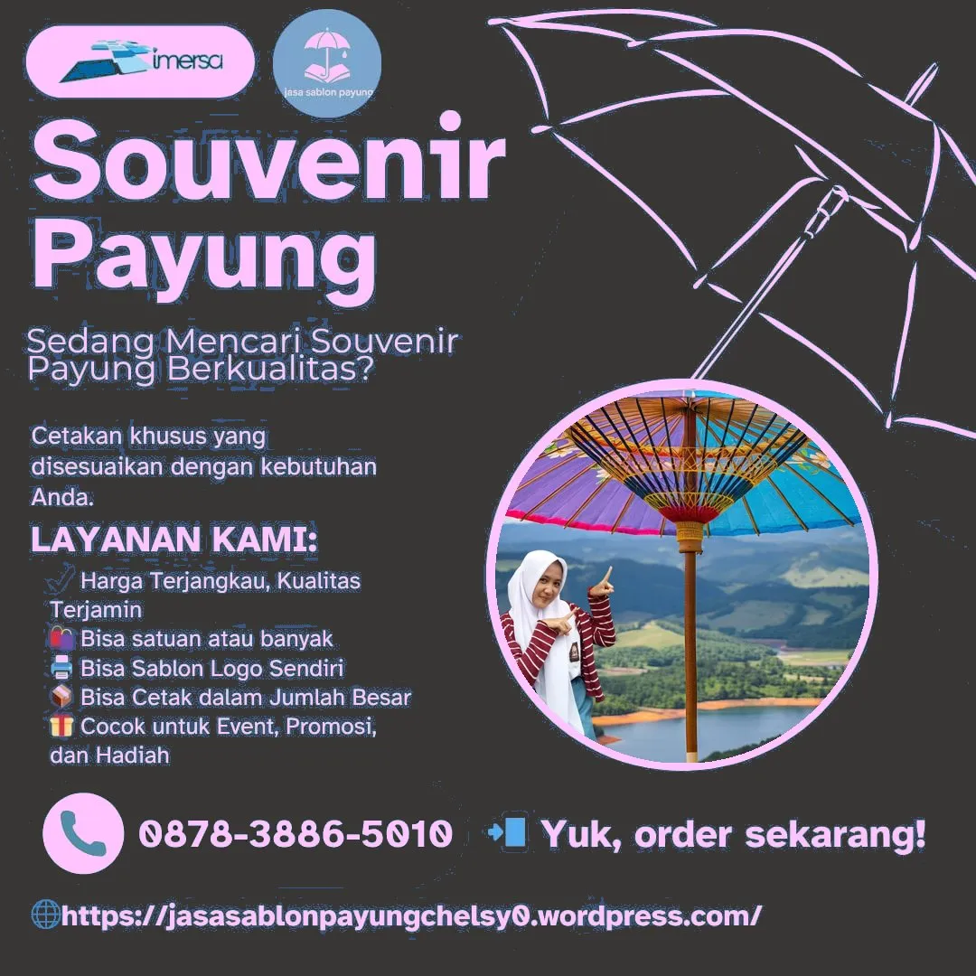 Souvenir Payung Kendari 0878-3886-5010 WA