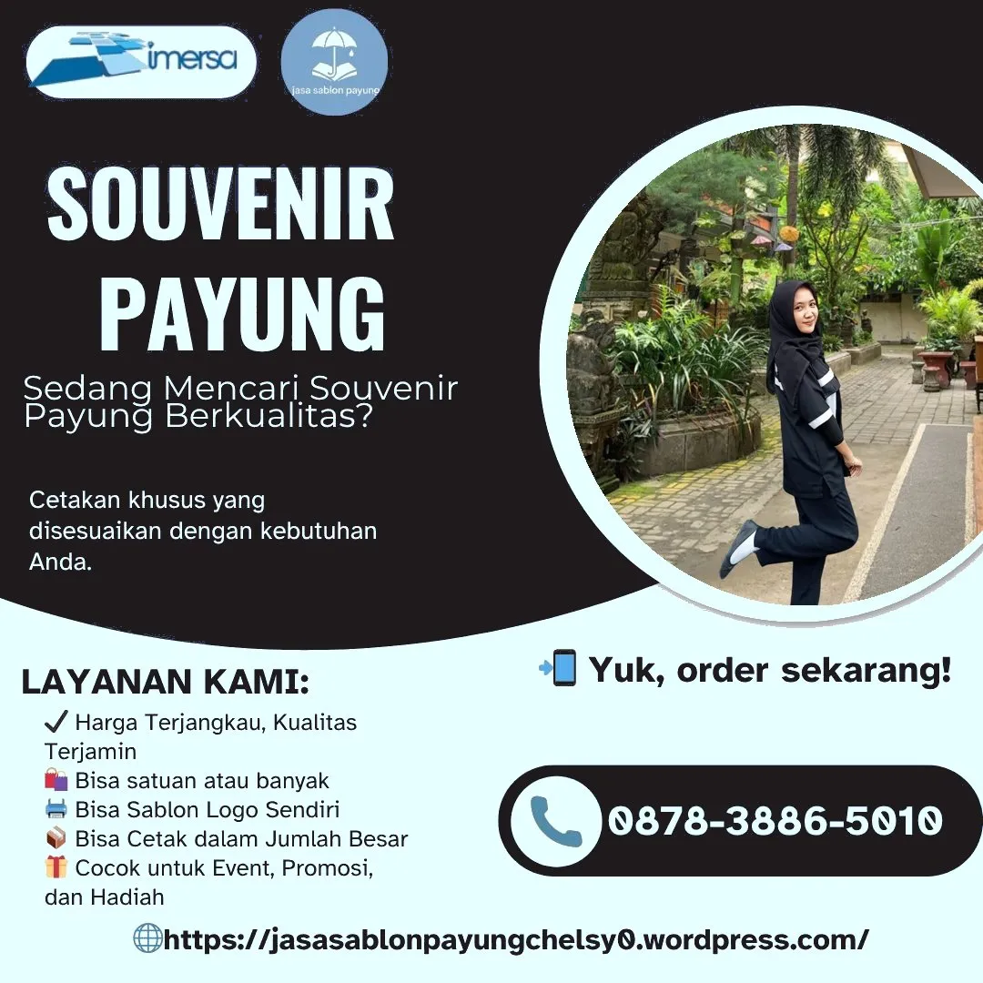 0878-3886-5010 (WA) Souvenir Payung Banjarmasin, Payung Souvenir Bali, Payung Custom, Jual Souvenir Payung Murah, Payung Souvenir Yogyakarta, Tempat Pembuatan Payung Promosi di Bandung, Souvenir Payung Palembang, Jasa Sablon Payung Surabaya, Souvenir Payung Murah Jakarta, Souvenir Payung Yogyakarta