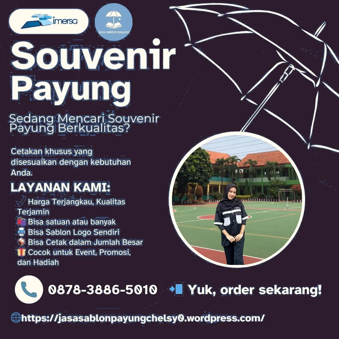 Sablon Payung Satuan Surabaya 0878-3886-5010 WA