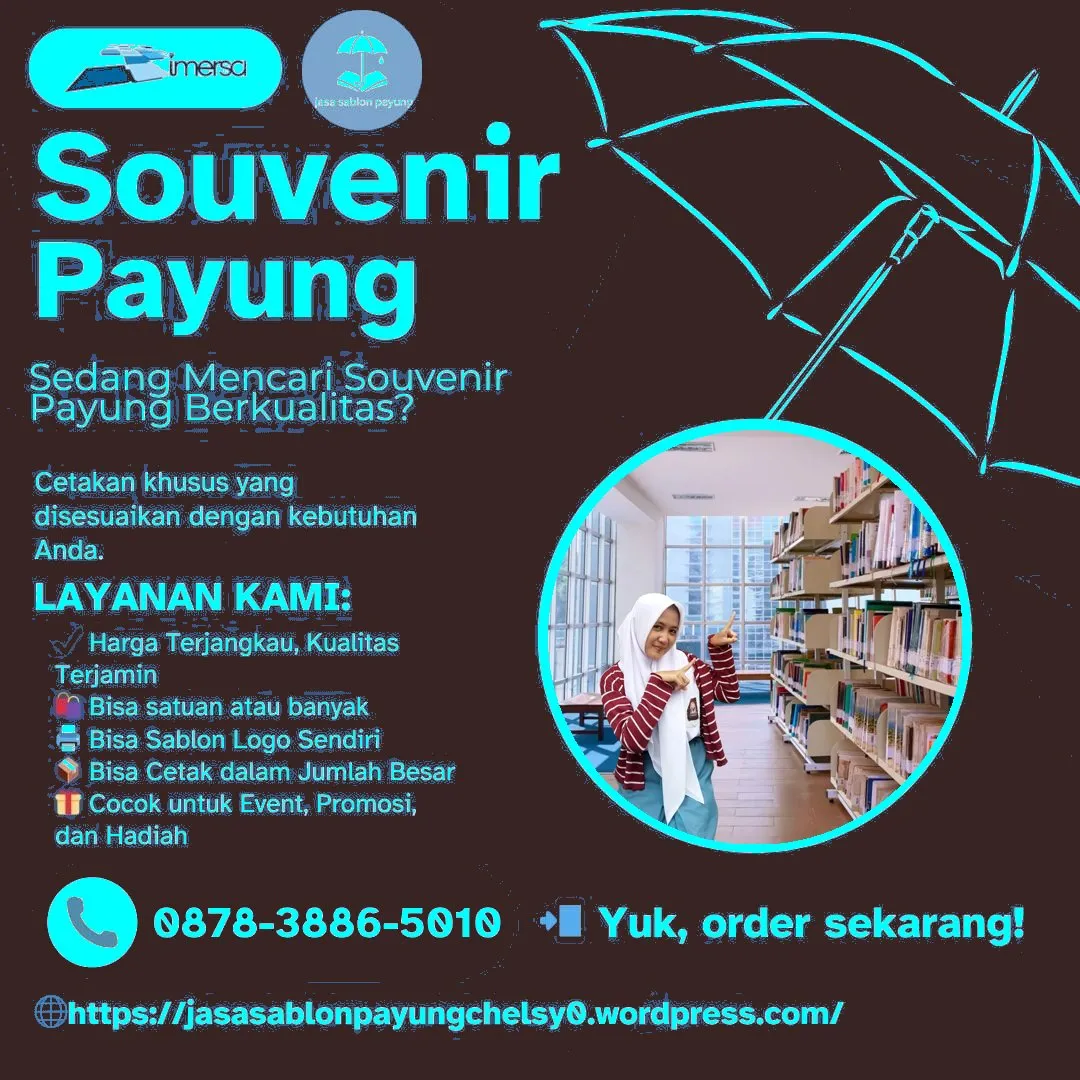 Payung Sablon Murah Jakarta 0878-3886-5010 WA