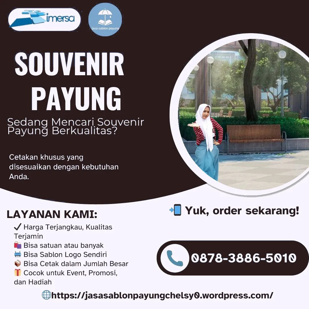 Harga Payung Promosi Jakarta 0878-3886-5010 WA