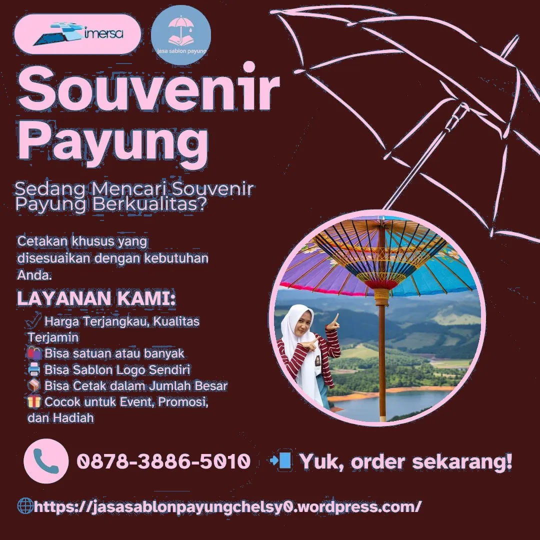Harga Payung Souvenir 0878-3886-5010 WA