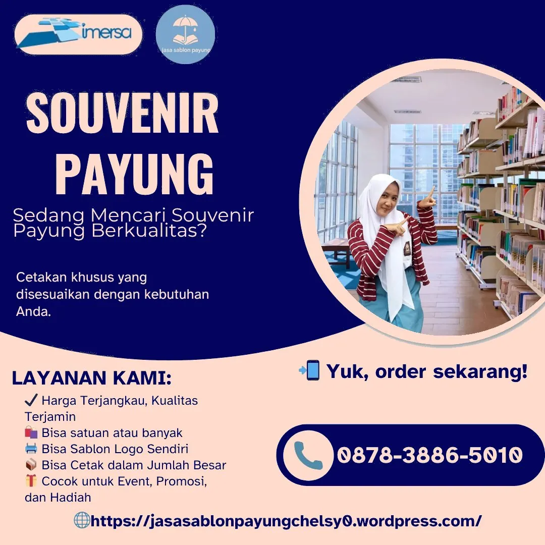 Tempat Pembuatan Payung Promosi di Bandung 0878-3886-5010 WA