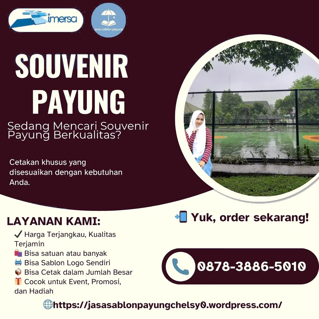 Sablon Payung Promosi Jogja 0878-3886-5010 WA
