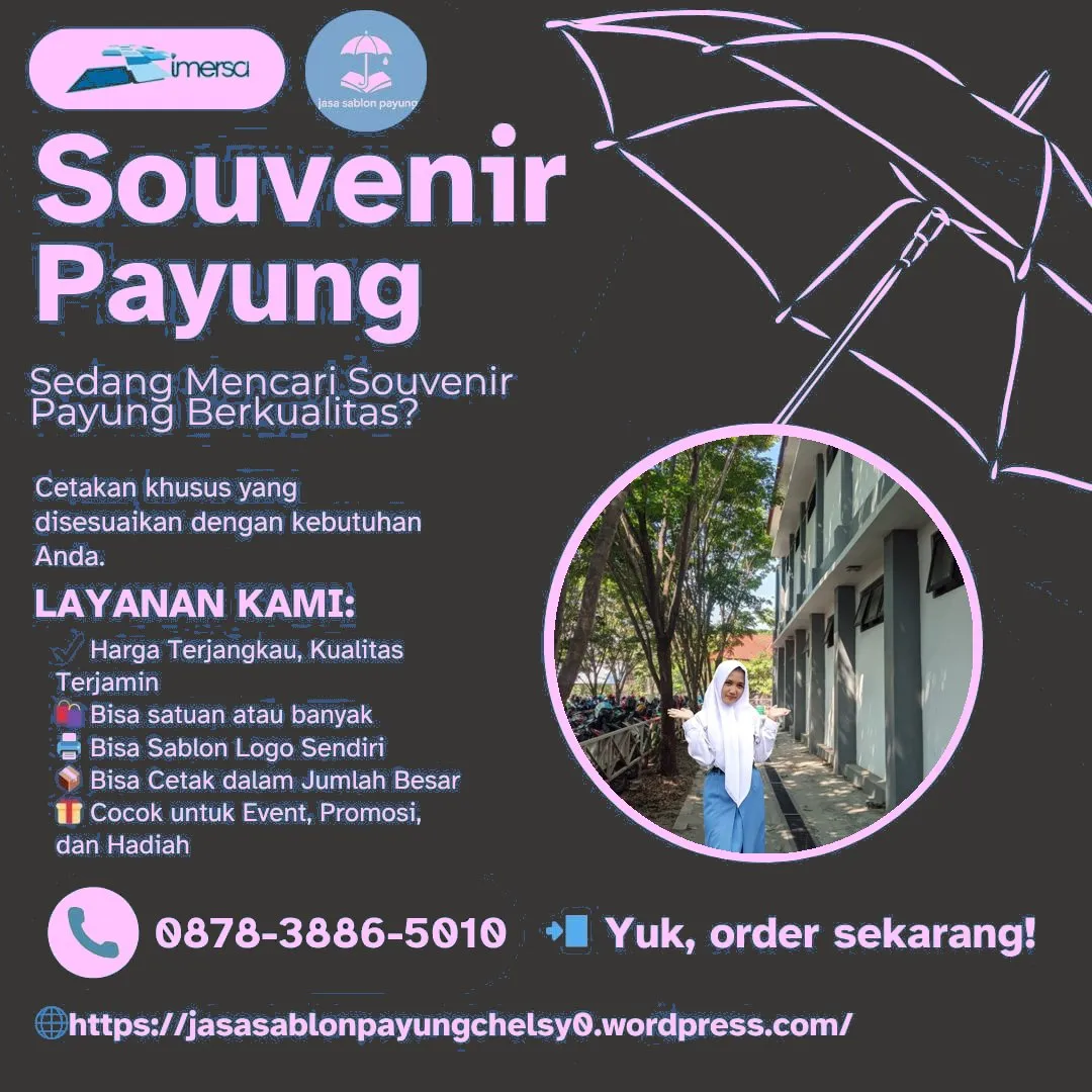 Souvenir Payung Karawang 0878-3886-5010 WA