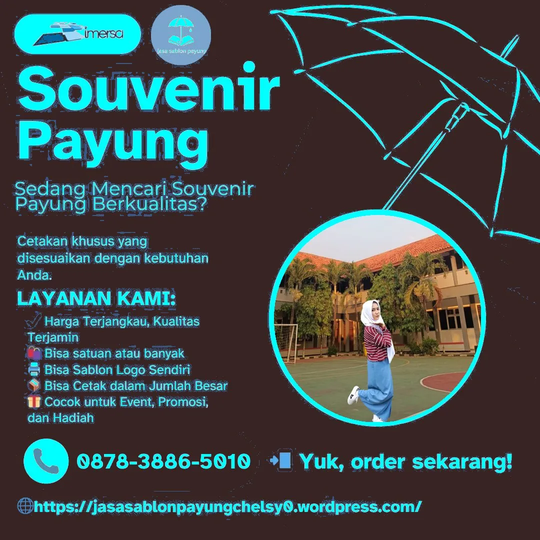 Souvenir Payung Lipat Yogyakarta 0878-3886-5010 WA