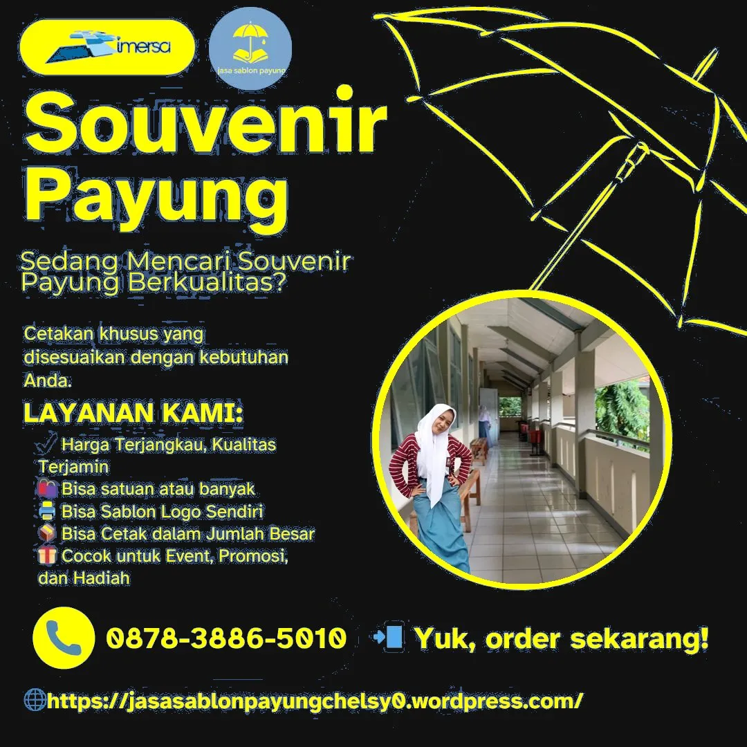 Payung Souvenir Palembang 0878-3886-5010 WA