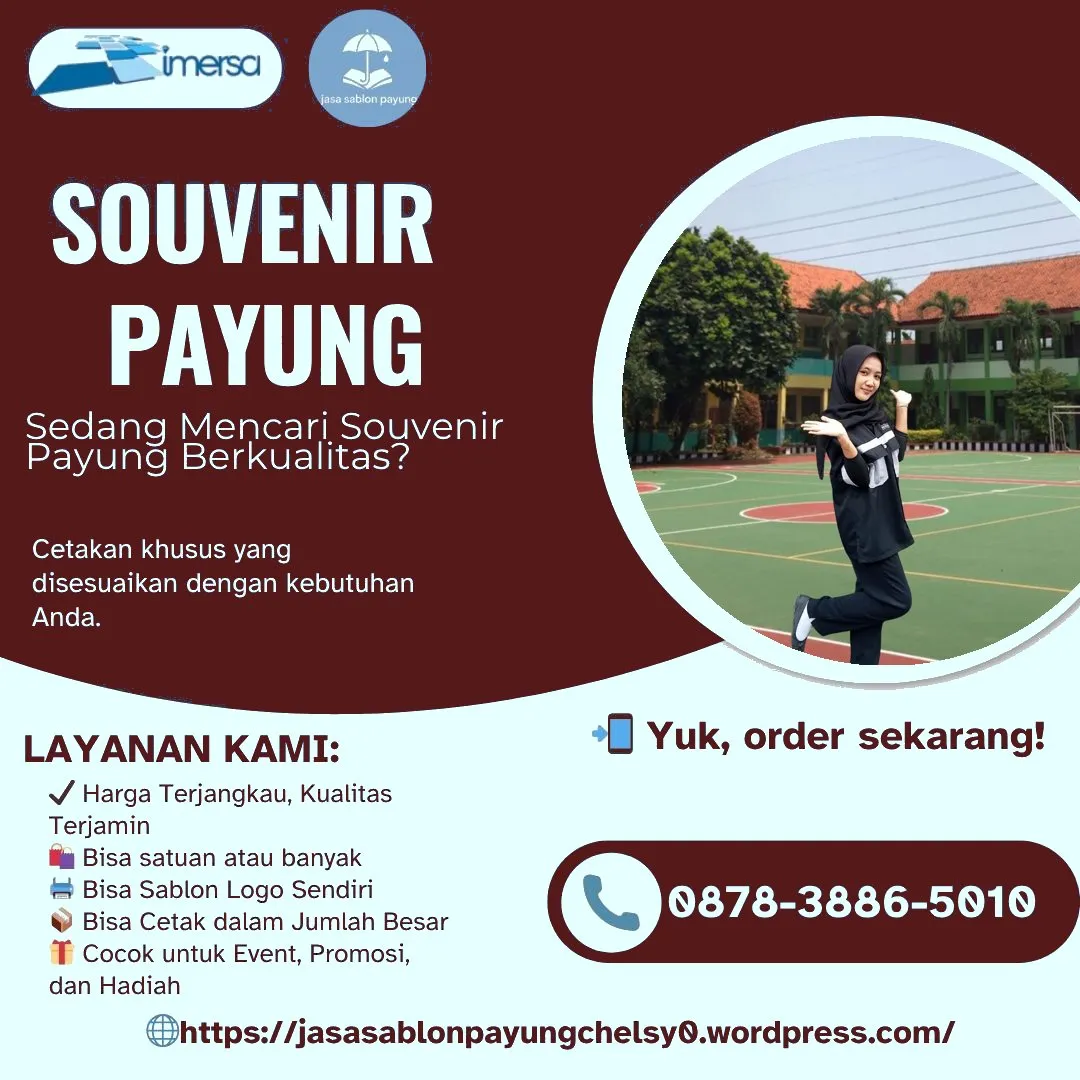 Payung Otomatis Sablon 0878-3886-5010 WA