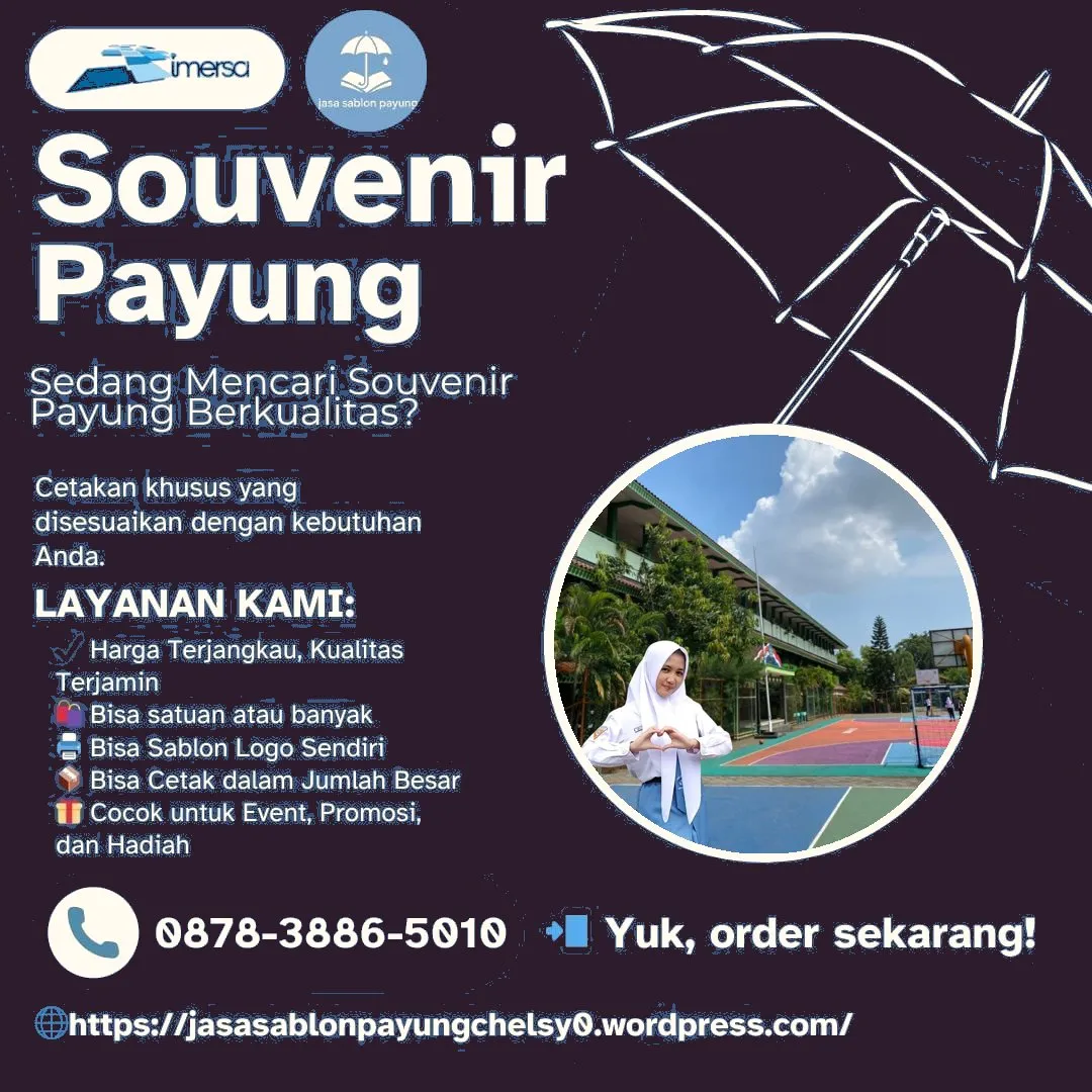 Sablon Payung Pontianak 0878-3886-5010 WA