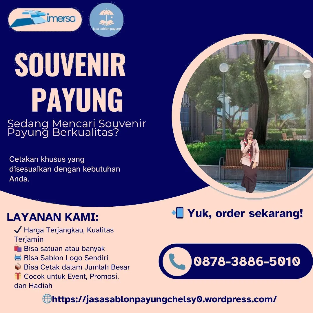 Sablon Payung Bekasi 0878-3886-5010 WA