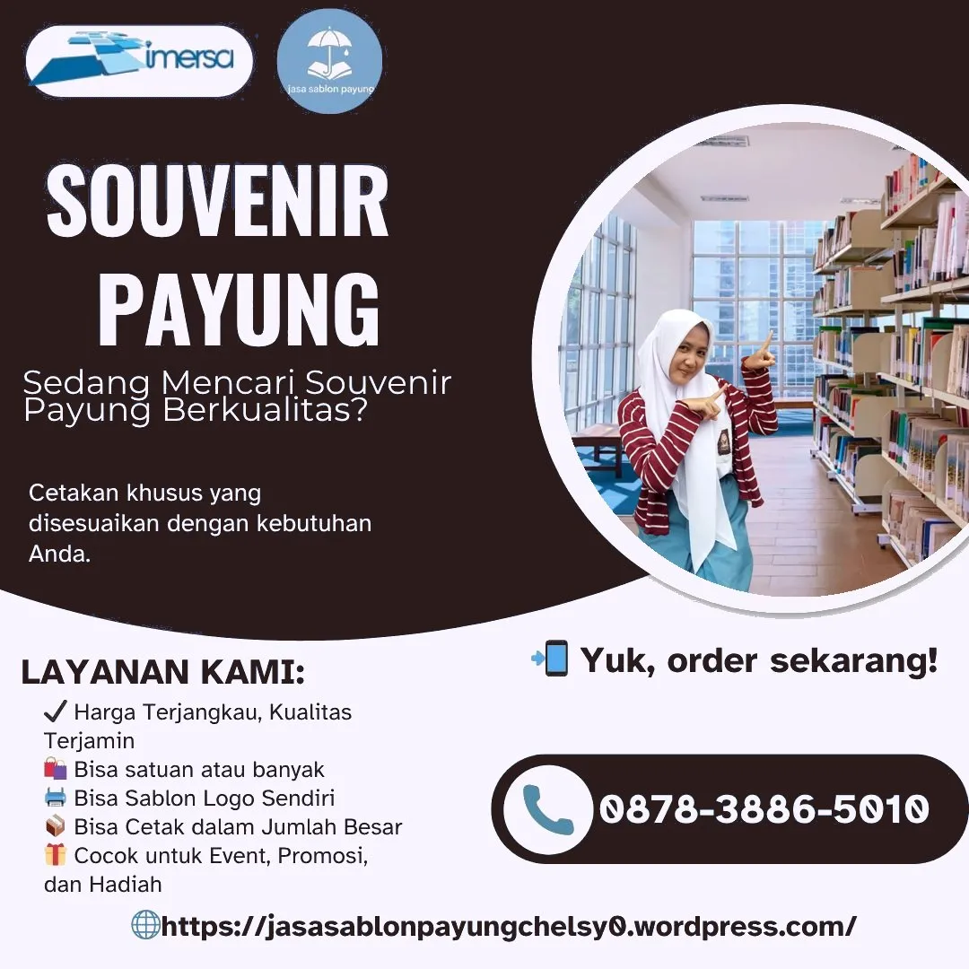 Payung Souvenir Pengajian 0878-3886-5010 WA