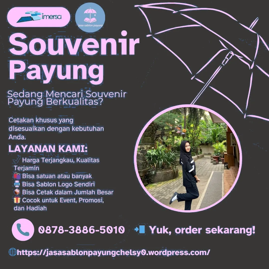 Souvenir Payung Madiun 0878-3886-5010 WA
