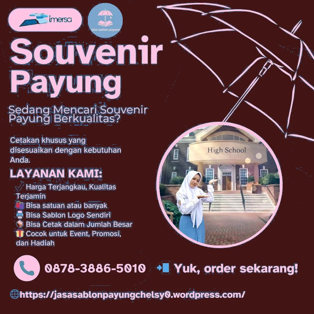 Toko Souvenir Payung Lipat 0878-3886-5010 WA
