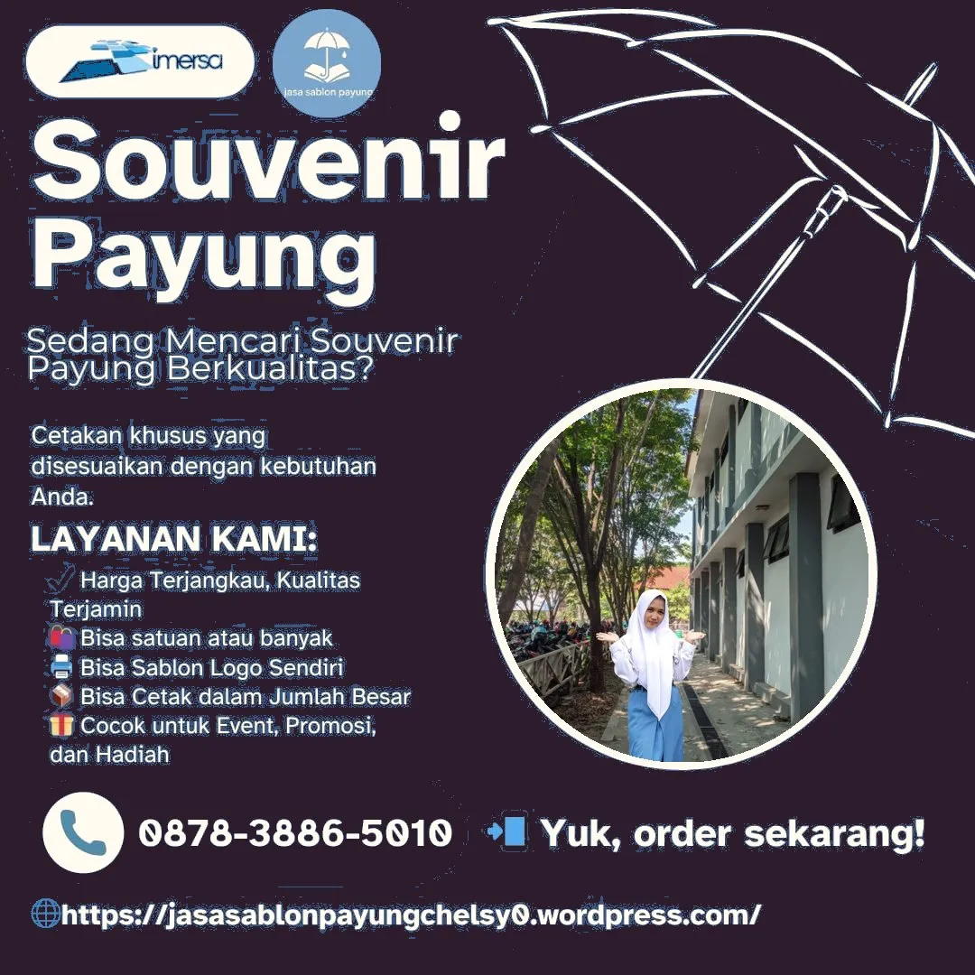 Cetak Payung Sablon Murah 0878-3886-5010 WA