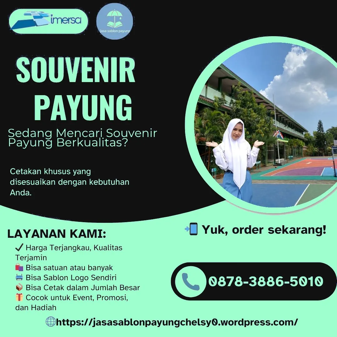 Contoh Promosi Produk Payung 0878-3886-5010 WA