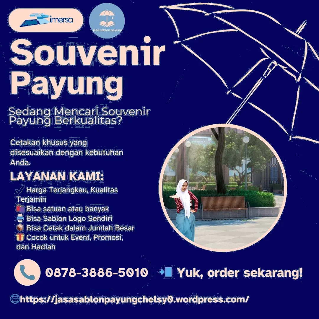 0878-3886-5010 (WA) Contoh Promosi Produk Payung, Pabrik Payung Souvenir, Souvenir Payung Jogja, Payung Promosi Murah Surabaya, Ukuran Sablon Payung, Payung Custom Bali, Harga Payung Custom, Souvenir Payung Bekasi, Payung Promosi Bandung, Payung Souvenir Cirebon