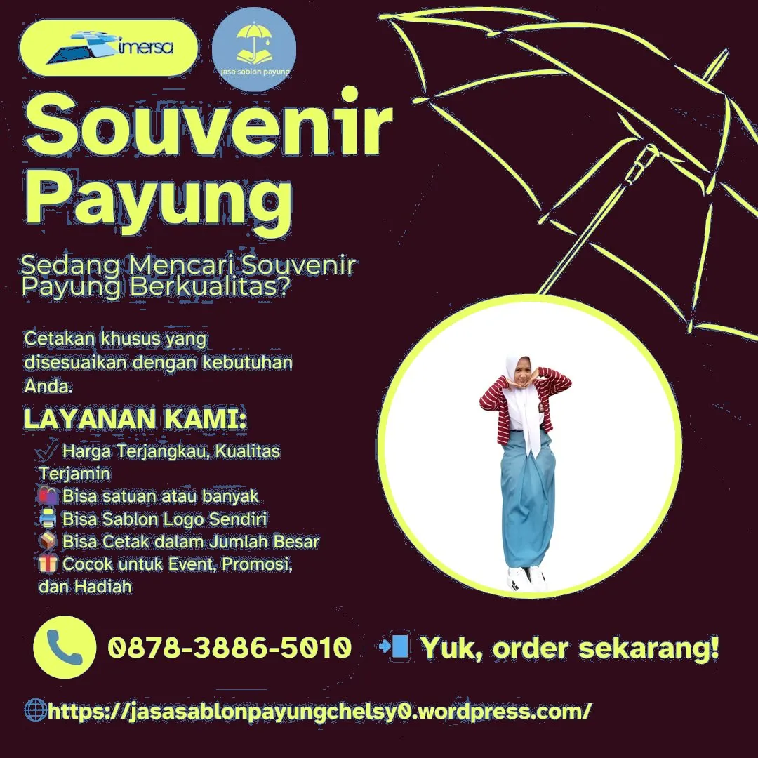 Custom Payung Jakarta 0878-3886-5010 WA
