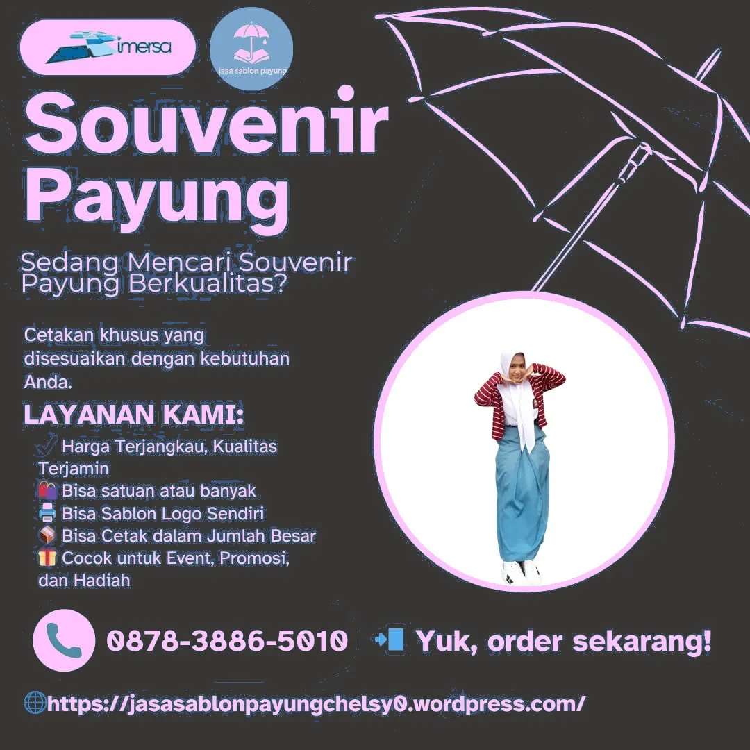 Sablon Payung Murah Surabaya 0878-3886-5010 WA