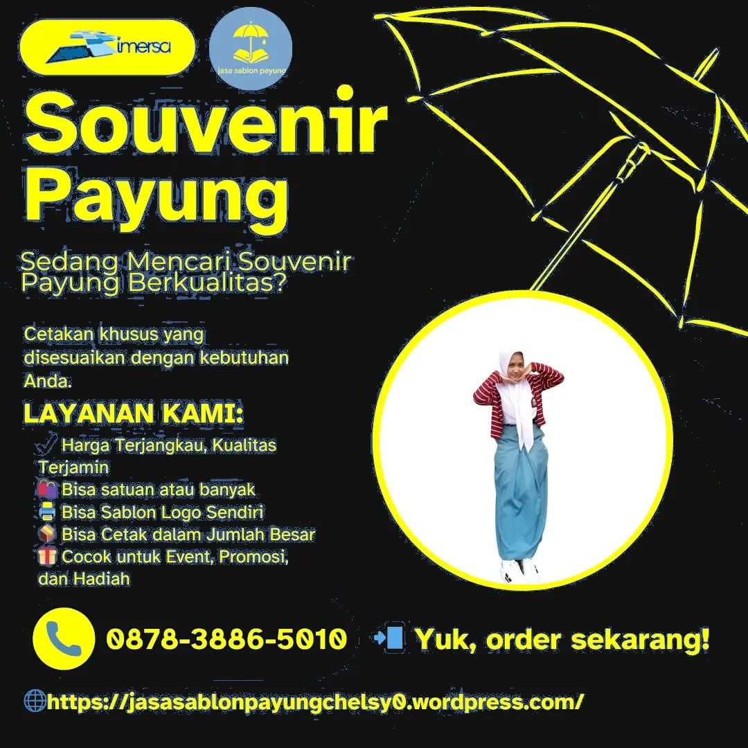 Macam Payung Souvenir 0878-3886-5010 WA