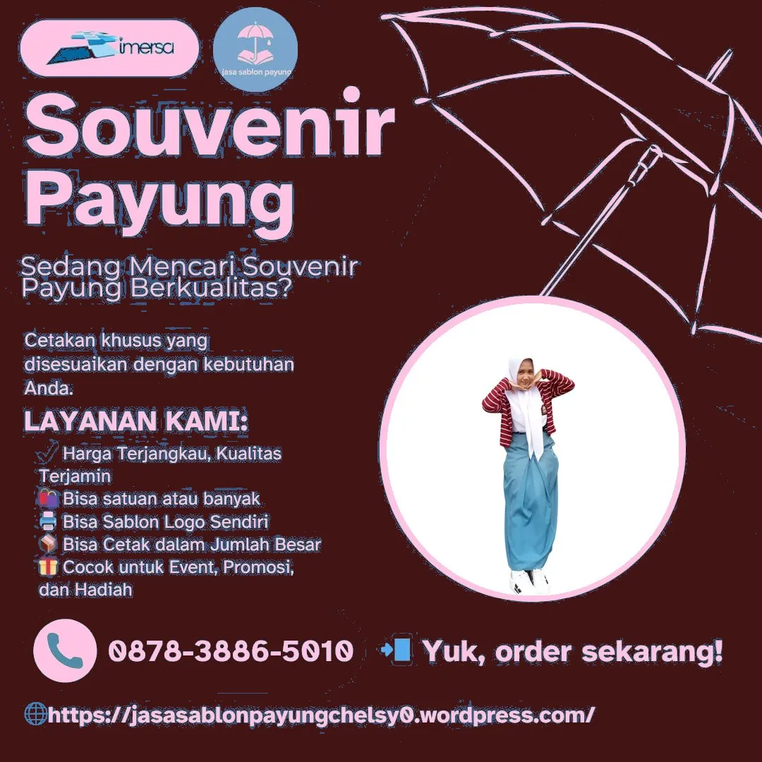 Souvenir Payung Sidoarjo 0878-3886-5010 WA