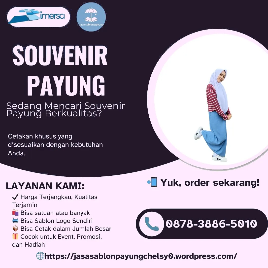 Souvenir Payung Lipat 0878-3886-5010 WA