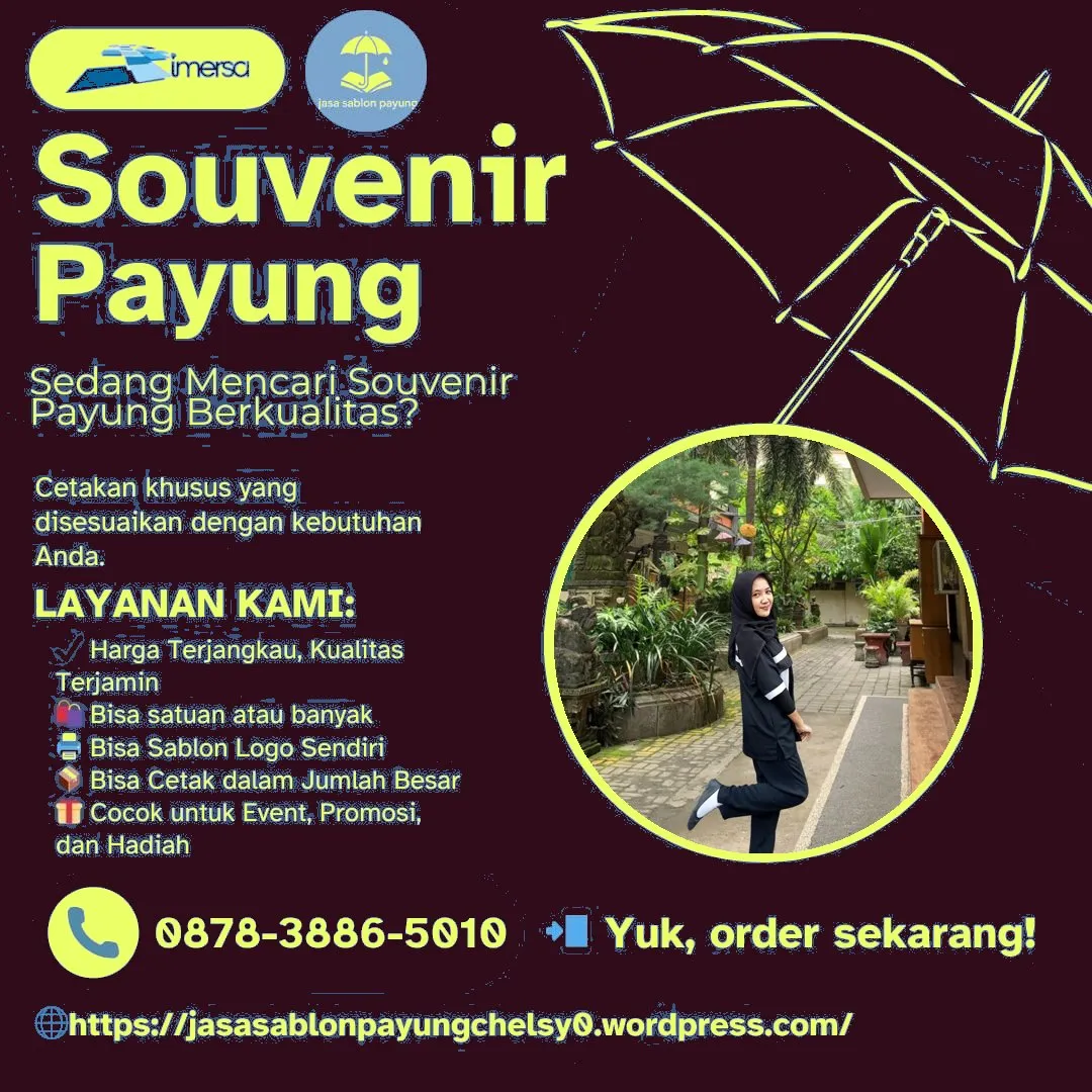 Souvenir Payung di Jakarta 0878-3886-5010 WA