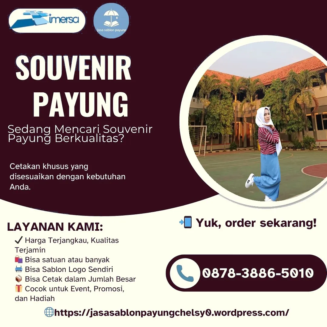 Payung Sablon Custom Chelsy