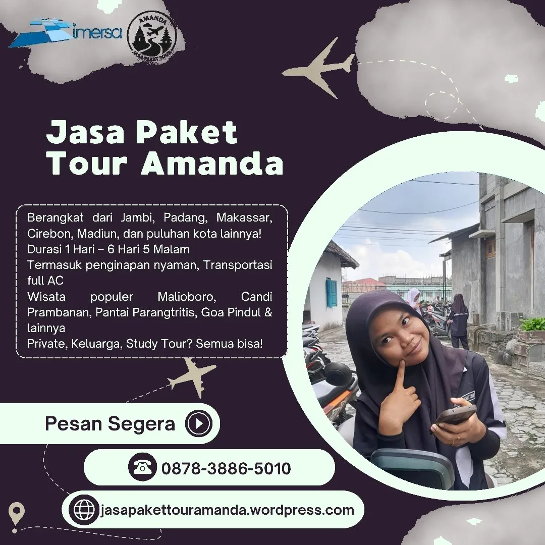 Paket Tour Jogja 3 Hari 2 Malam Dari Palembang | 087838865010