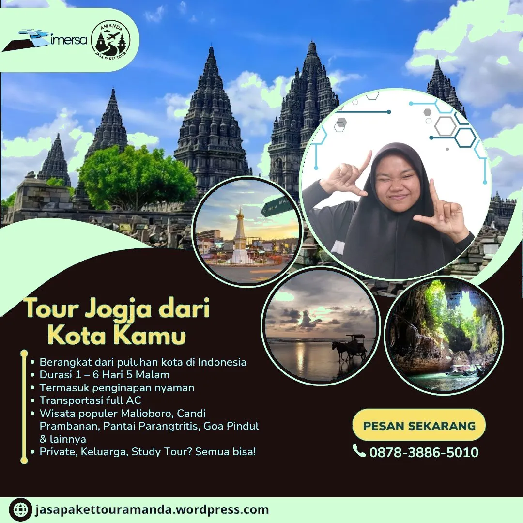 Paket Liburan Jogja Promo | 087838865010