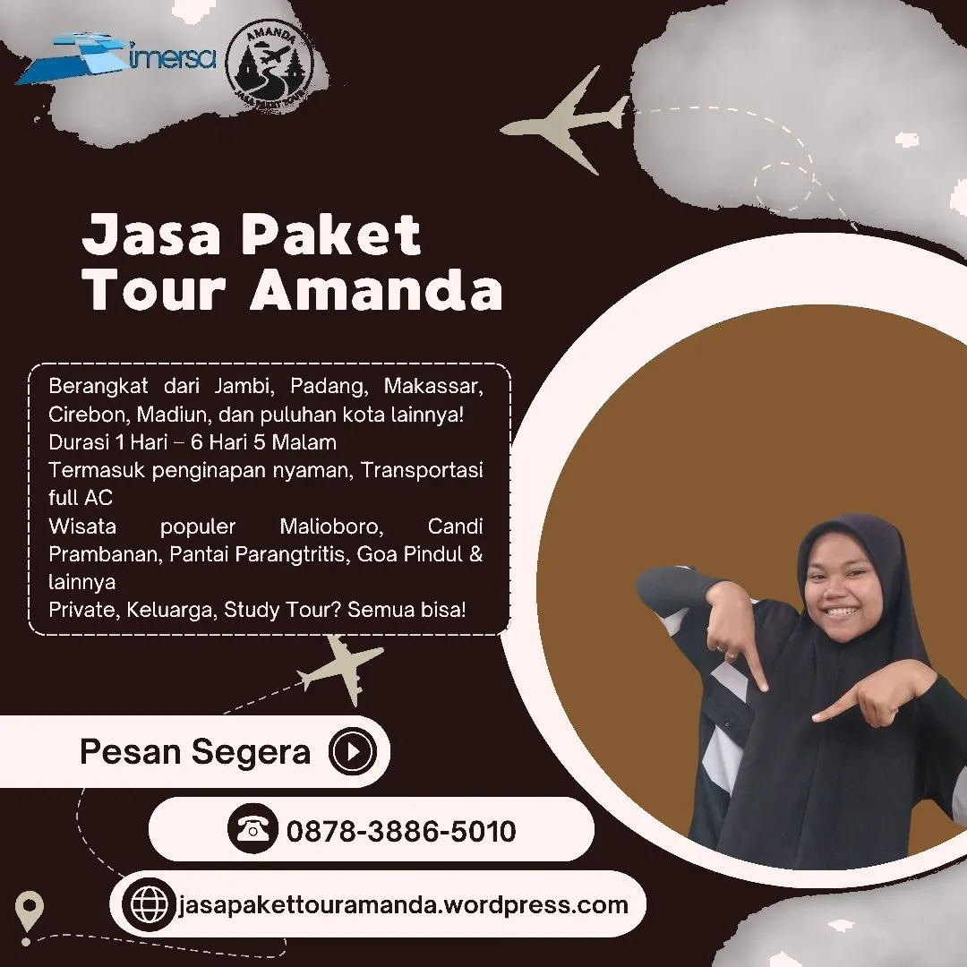 Paket Tour Jogja 4 Hari 3 Malam Dari Tasikmalaya | 087838865010