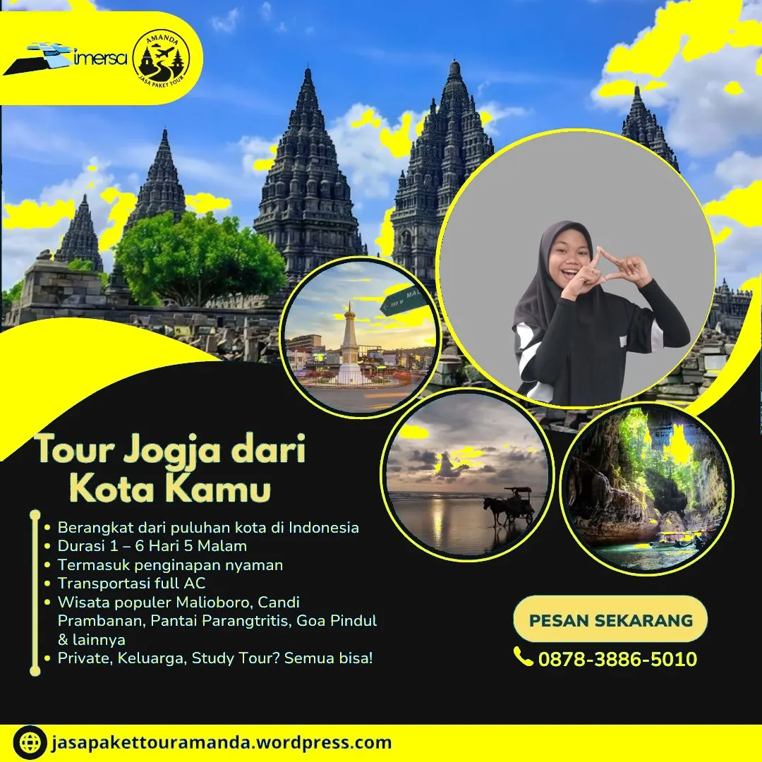 Study Tour Ke Jogja Pantai Parangtritis | 087838865010