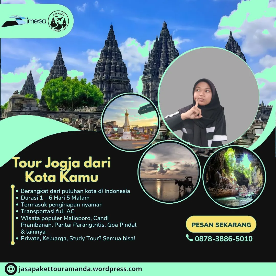 Paket Trip Wisata Jogja | 087838865010