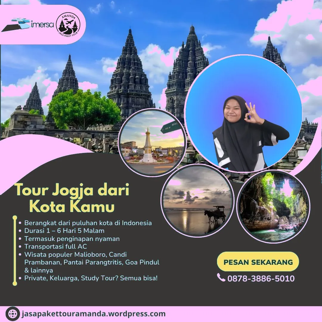Paket Wisata Jogja Pangandaran | 087838865010