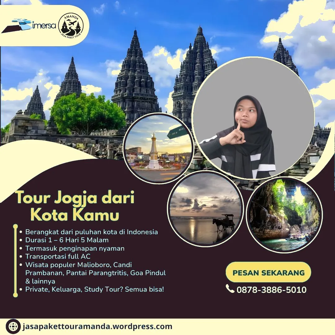 Paket Tour Wisata Jogja | 087838865010